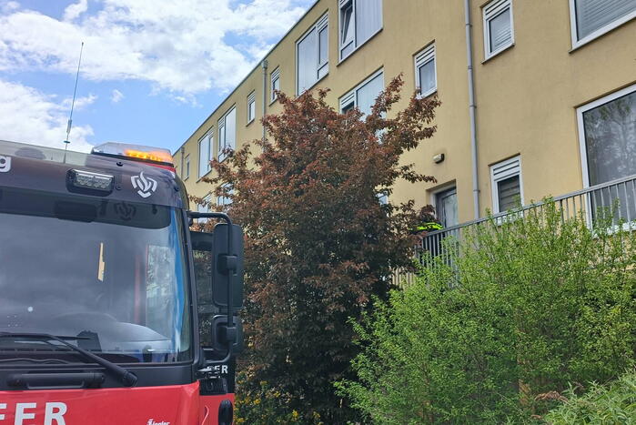 Veel rook bij kleine brand in woning