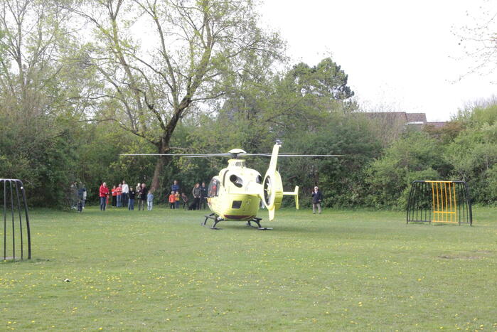Traumahelikopter ingezet bij medische noodsituatie