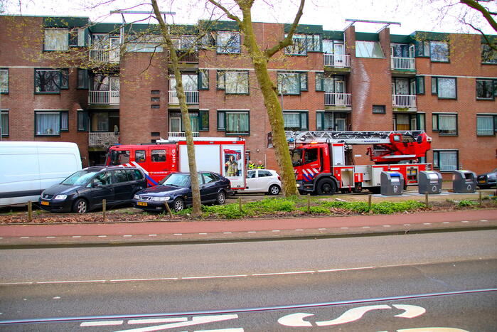 Oplader laat scootmobiel afbranden