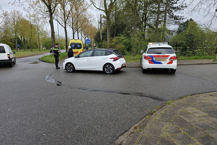 Fietser gewond bij botsing met automobilist