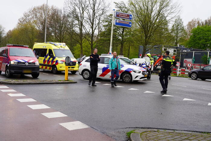 Flinke schade bij botsing op kruising