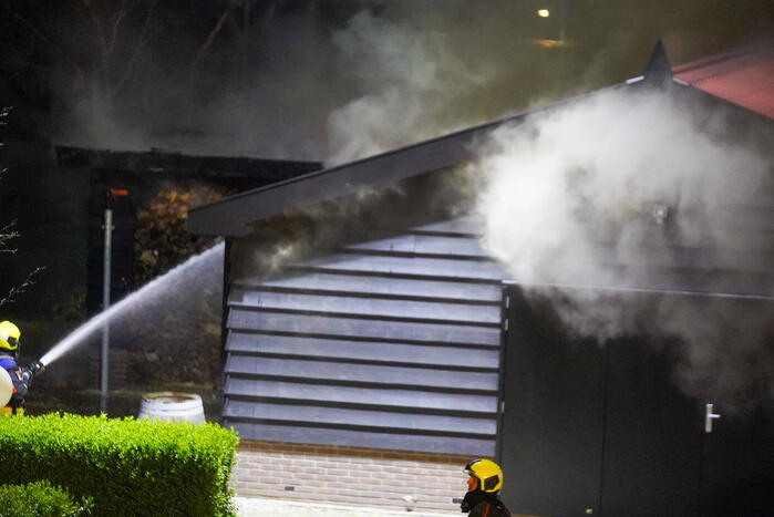 Grote brand bij vergader evenementen