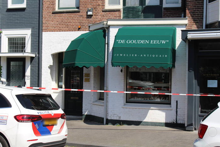 Onderzoek naar overval op juwelier
