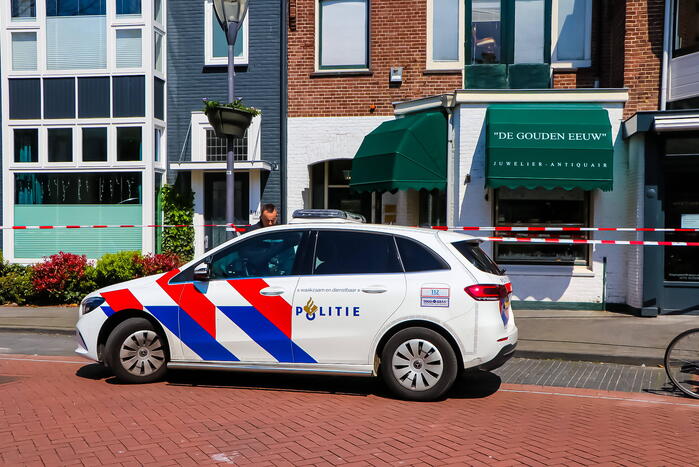 Onderzoek naar overval op juwelier