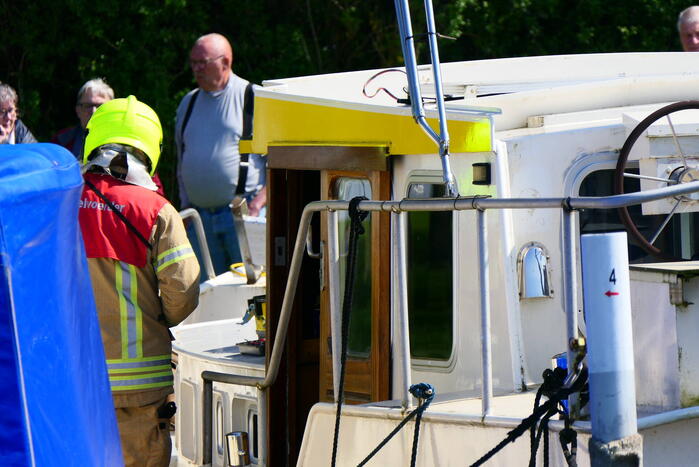 Brand in pleziervaartuig