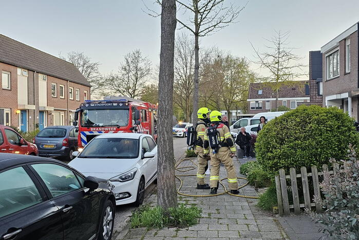 Brand in woning snel onder controle