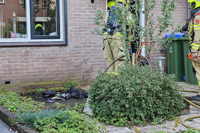 Brand in woning snel onder controle