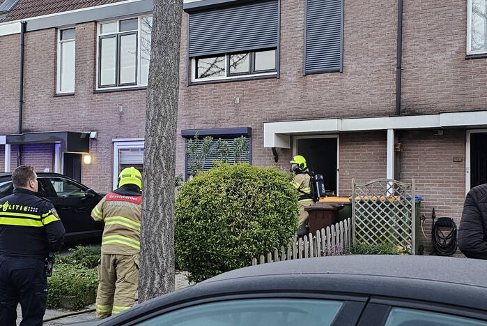 Brand in woning snel onder controle