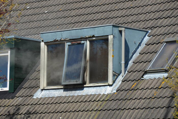 Een persoon gewond bij woningbrand