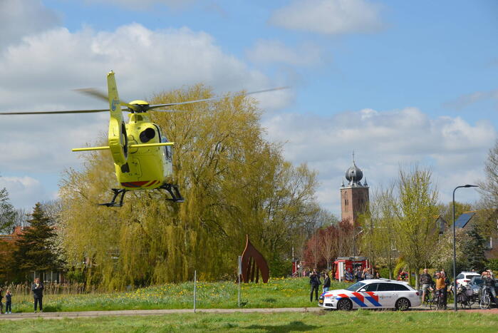 Een persoon gewond bij woningbrand