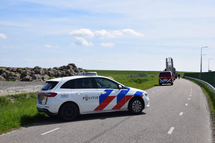 Motorrijder gewond bij aanrijding met auto
