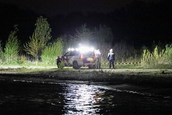 Politie richt plaats delict in na zoekactie