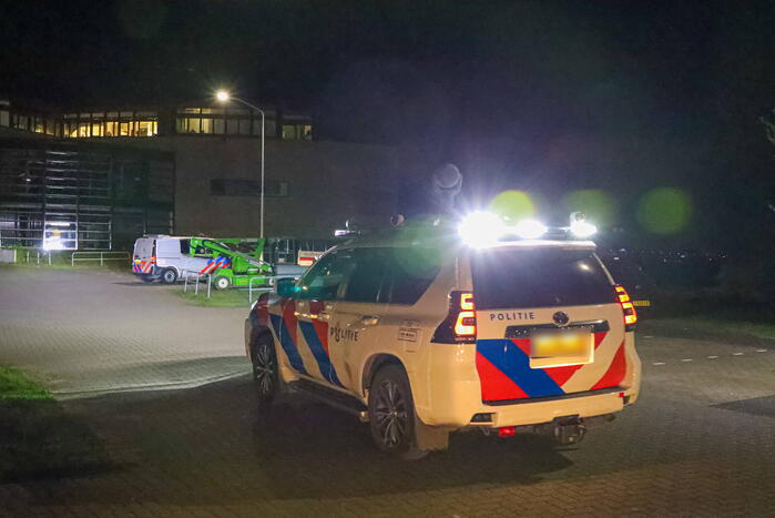 Politie richt plaats delict in na zoekactie