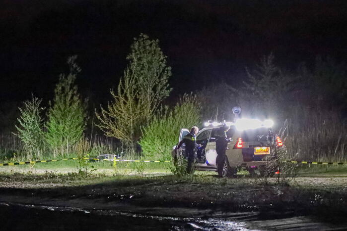 Politie richt plaats delict in na zoekactie