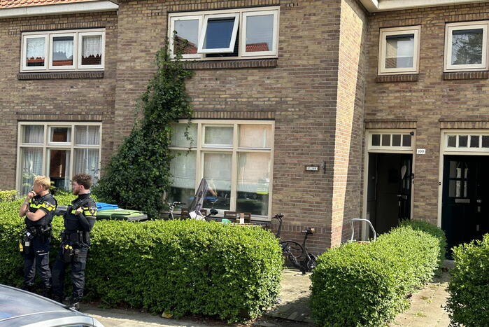 Mini-elektrische fiets vliegt in brand in woning