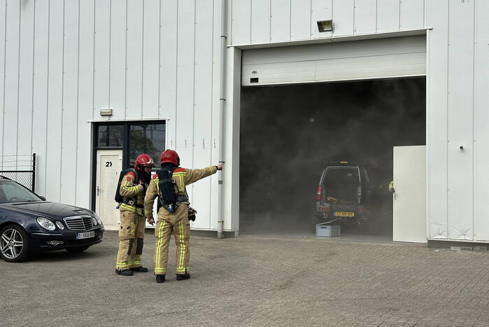 Brand bij keramiek fabrikant