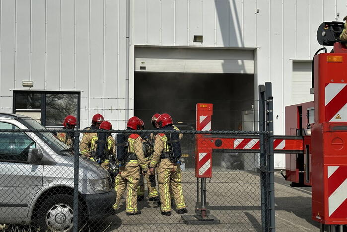 Brand bij keramiek fabrikant