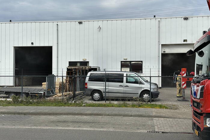 Brand bij keramiek fabrikant