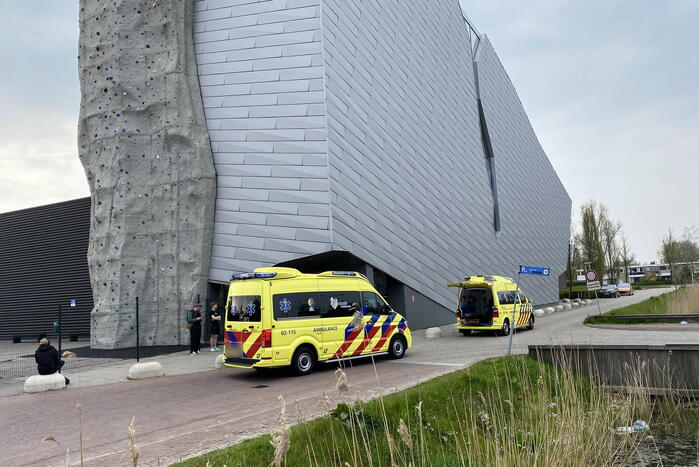 Persoon overleden na ongeval in klimcentrum