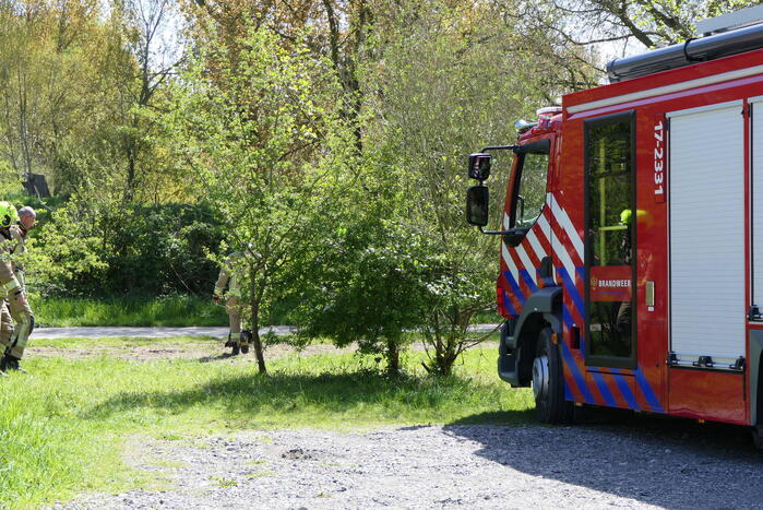 Onderzoek naar aantroffen kinderfiets langs waterkant Vakantiepark Molecaten Park Waterbos