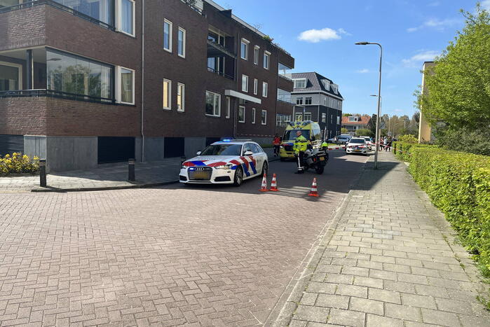 Traumahelikopter landt voor incident