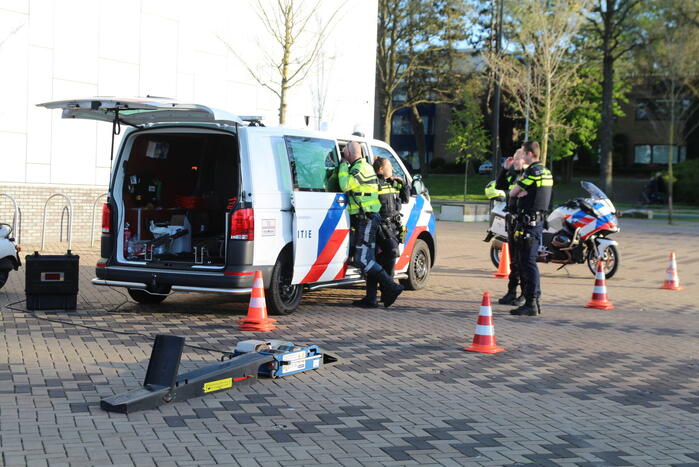 Scooter gecontroleerd op rollerbank