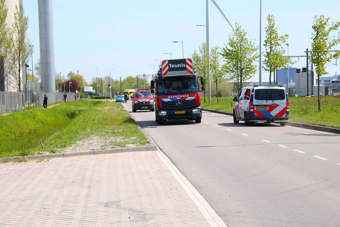 Bedrijf ontruimd na explosie