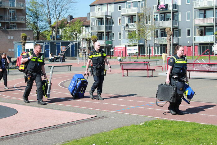 Trauma-arts per helikopter ingevlogen