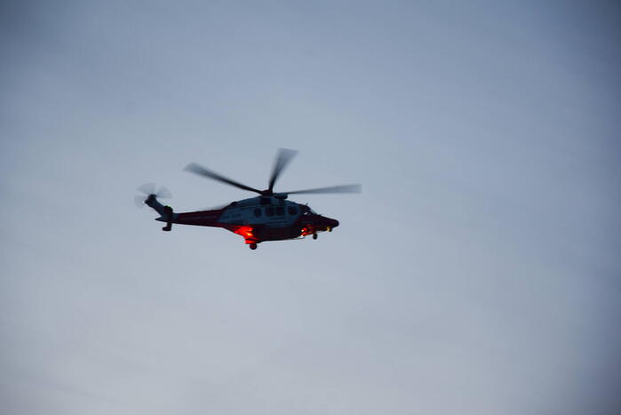 Grote zoekactie vanwege afgeschoten noodsignaal