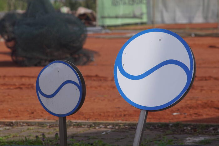 Aanleg padelbanen Tennisvereniging De Eemslag van start gegaan