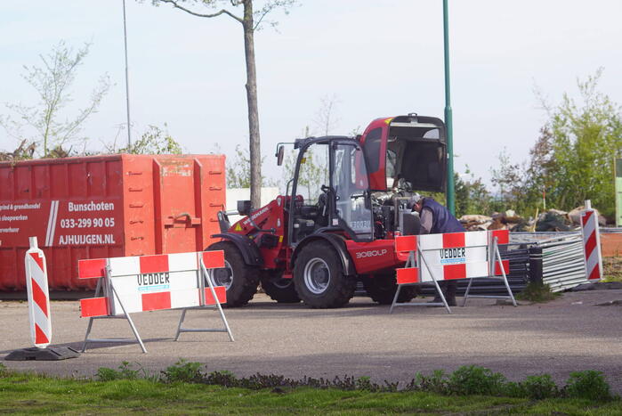 Aanleg padelbanen Tennisvereniging De Eemslag van start gegaan