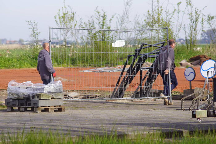 Aanleg padelbanen Tennisvereniging De Eemslag van start gegaan