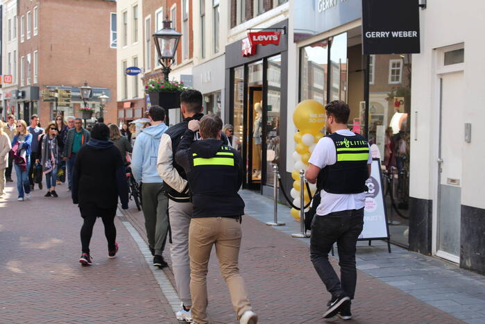 Winkeldieven Perry Sport aangehouden