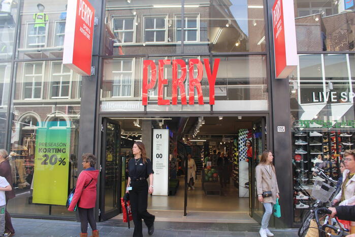 Winkeldieven Perry Sport aangehouden