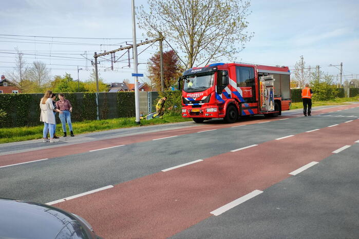 Automobilist belandt in sloot