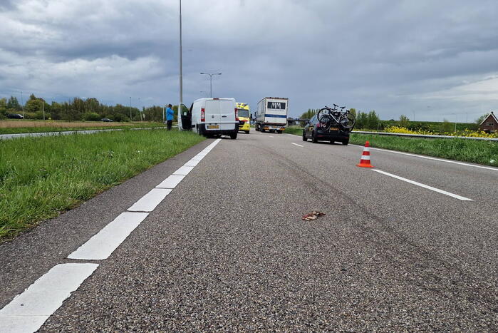 Eendje doodgereden bij aanrijding