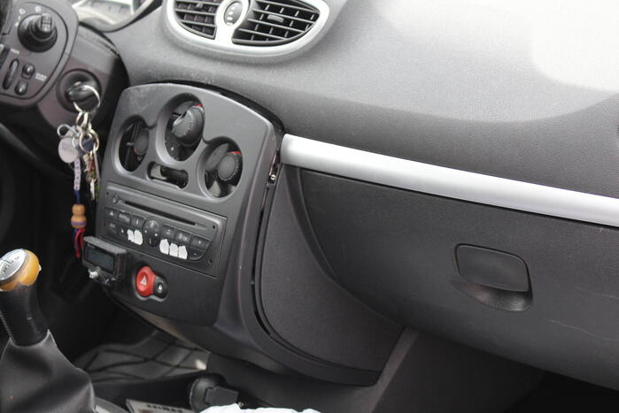 Twee voertuigen betrokken bij kop-staart botsing