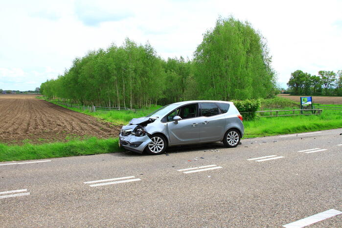 Flinke schade bij kop-staartbotsing