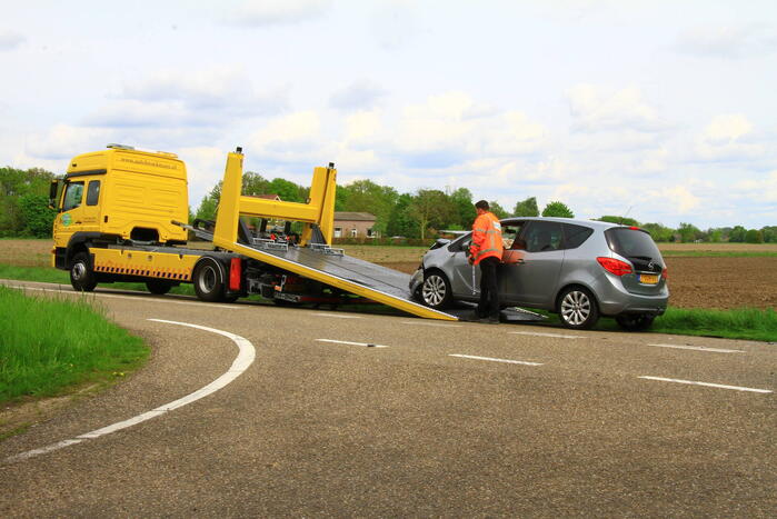 Flinke schade bij kop-staartbotsing