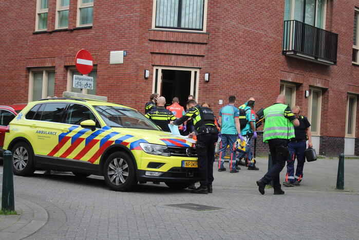 Straat afgezet na schietpartij