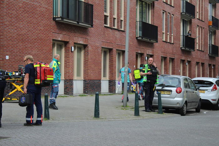 Straat afgezet na schietpartij