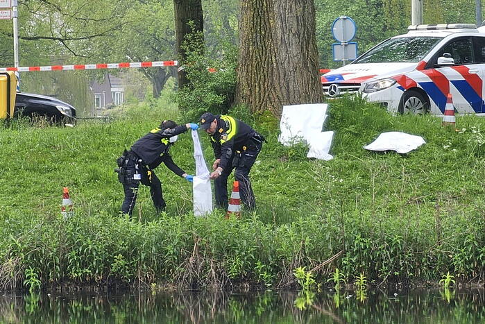 Stroombergvijver Afgezet door politie