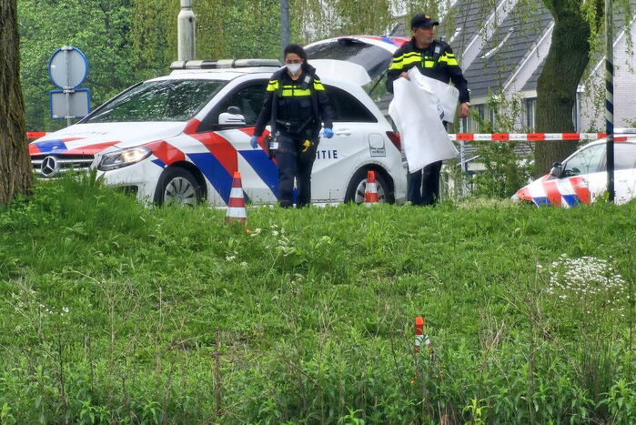 Stroombergvijver Afgezet door politie