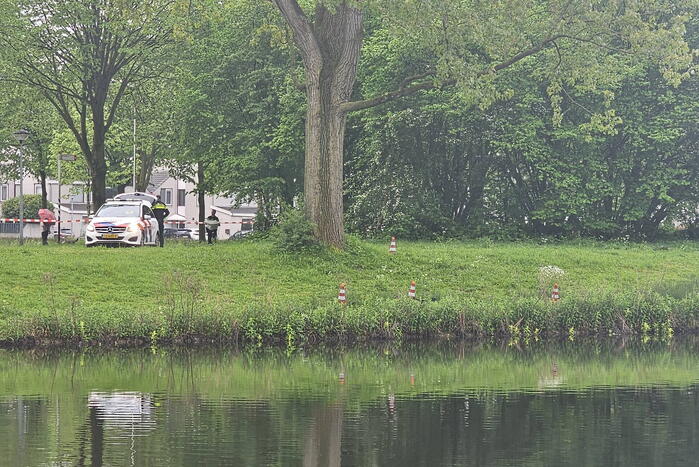 Stroombergvijver Afgezet door politie