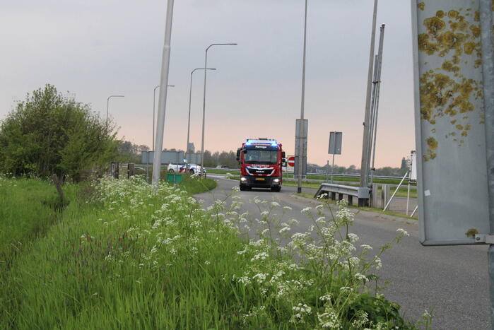 Lekkende LPG installatie bij tankstation
