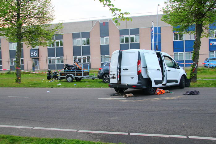Motorrijder zwaargewond bij aanrijding