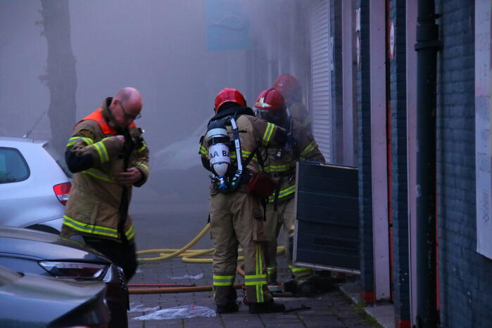 Fikse rookontwikkeling bij brand