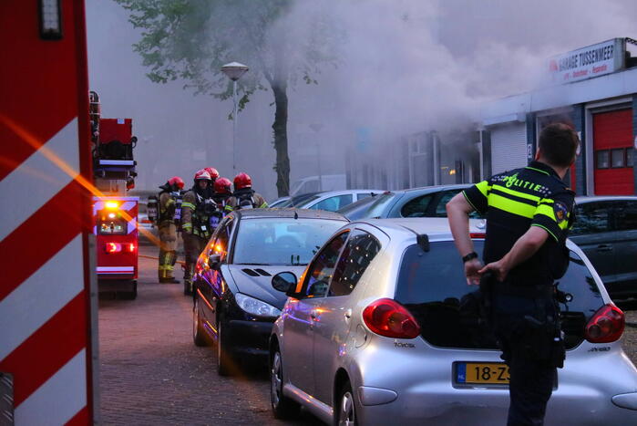 Fikse rookontwikkeling bij brand