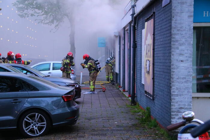 Fikse rookontwikkeling bij brand
