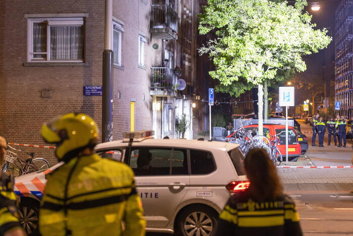 Brand na mogelijk vuurwerkbom